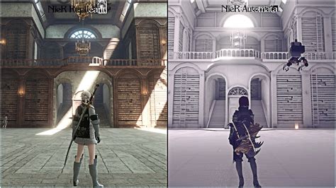 does nier replicant work before automata.